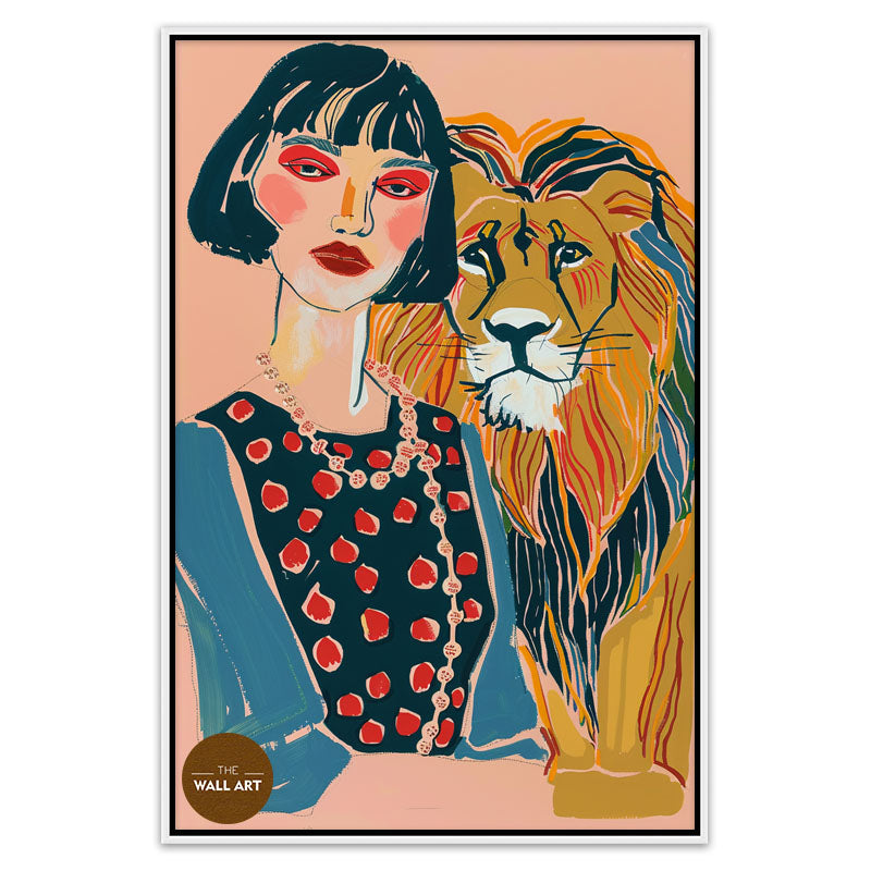 WOMEN AND LION I