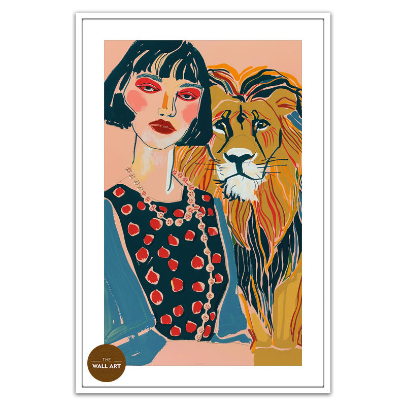 WOMEN AND LION I