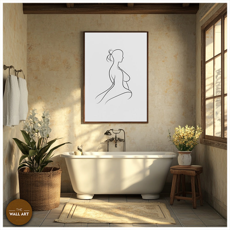 WOMEN BODY LINE ART III