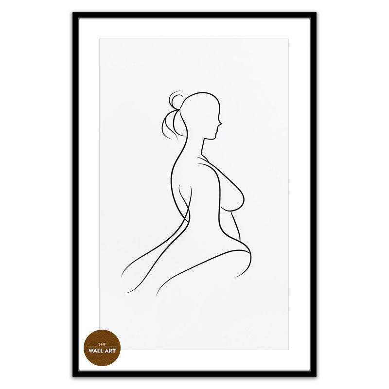 WOMEN BODY LINE ART III