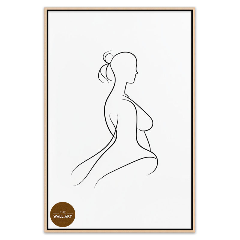 WOMEN BODY LINE ART III