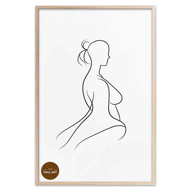 WOMEN BODY LINE ART III