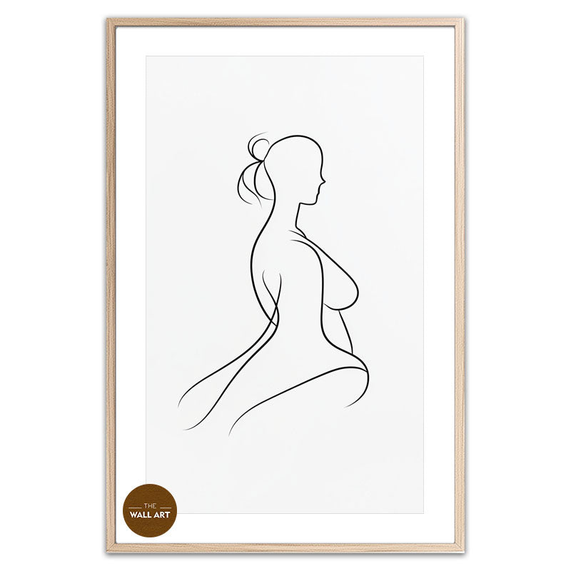 WOMEN BODY LINE ART III