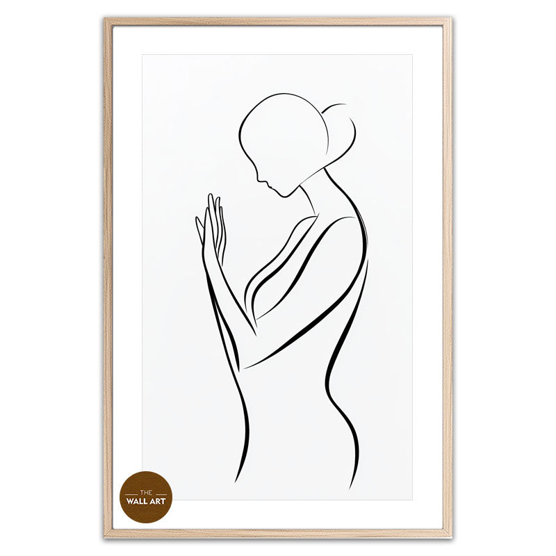 WOMEN BODY LINE ART II