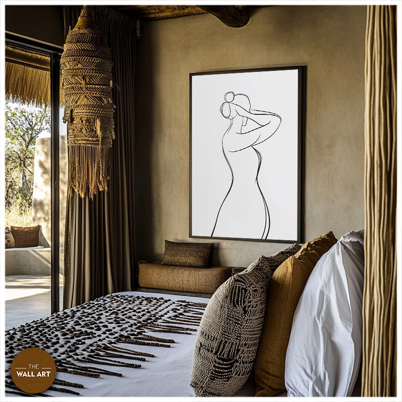 WOMEN BODY LINE ART IV