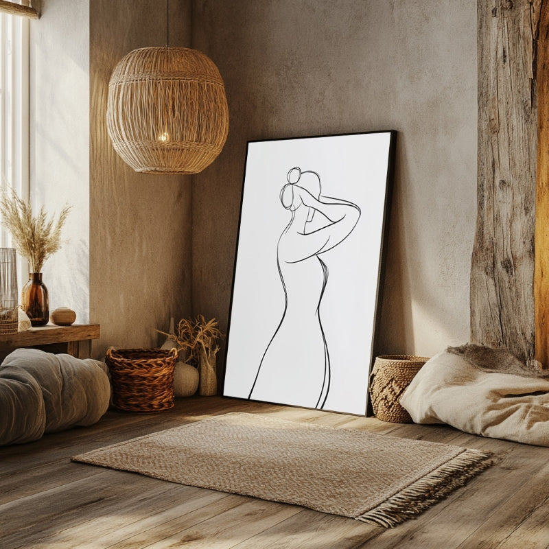 WOMEN BODY LINE ART IV