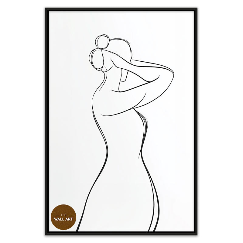 WOMEN BODY LINE ART IV