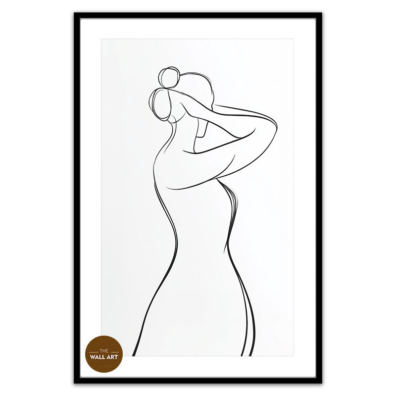 WOMEN BODY LINE ART IV