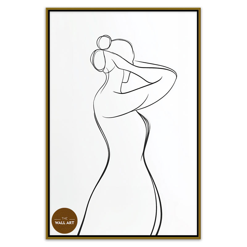 WOMEN BODY LINE ART IV