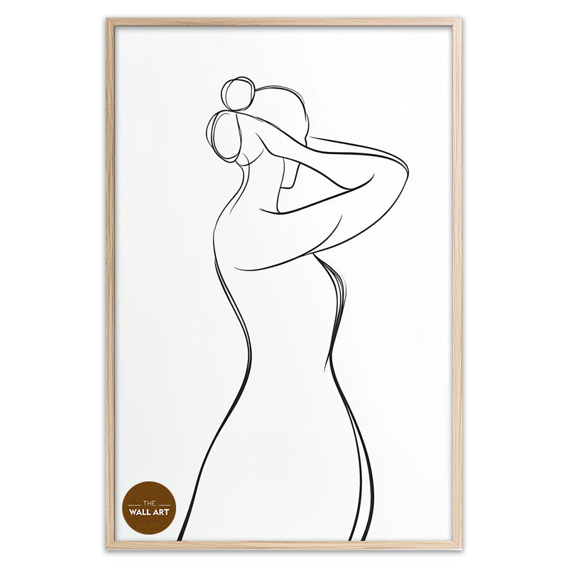 WOMEN BODY LINE ART IV
