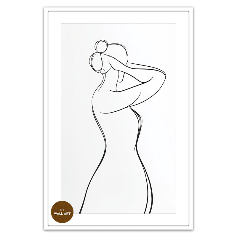 WOMEN BODY LINE ART IV