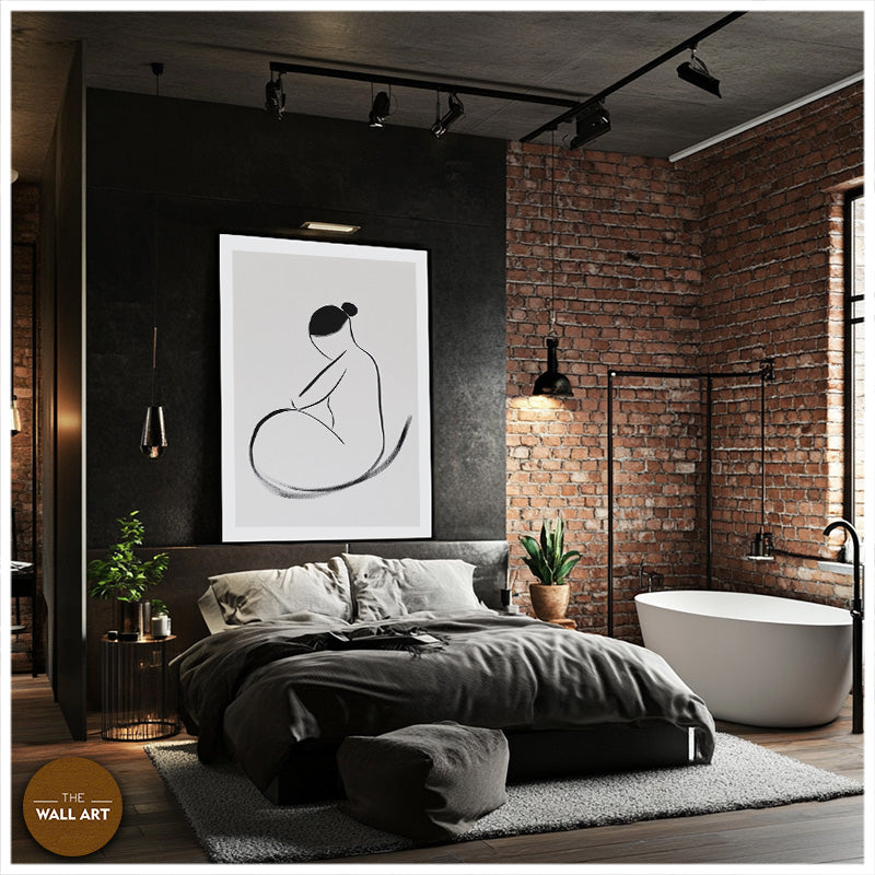 WOMEN BODY LINE ART I