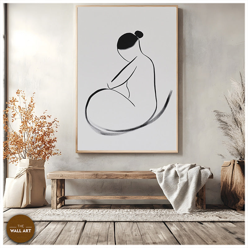 WOMEN BODY LINE ART I