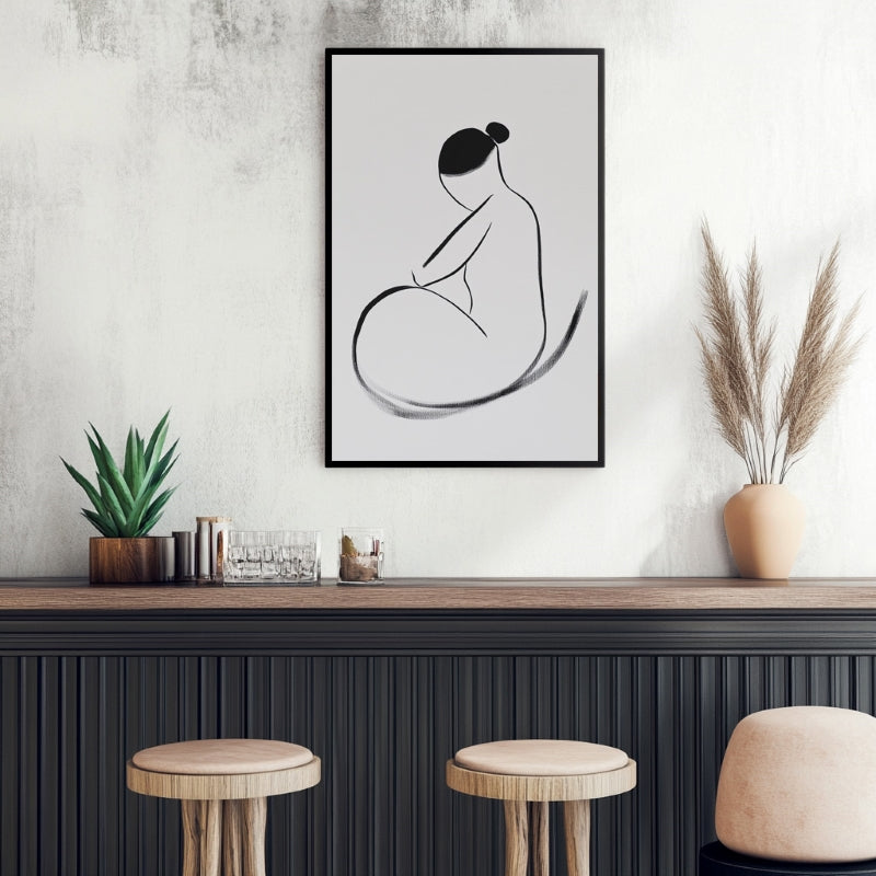 WOMEN BODY LINE ART I
