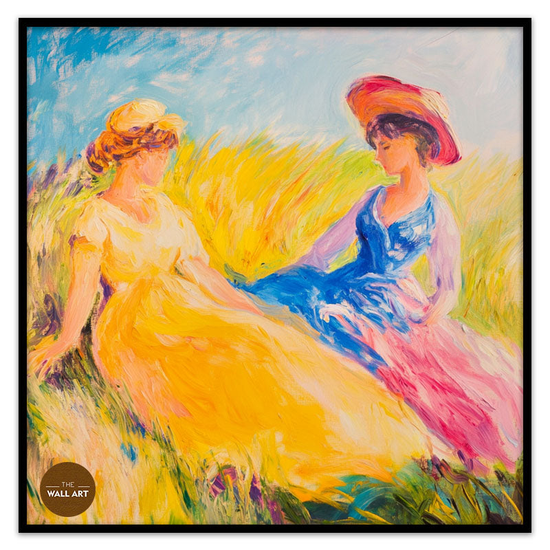 WOMEN ON YELLOW FIELD