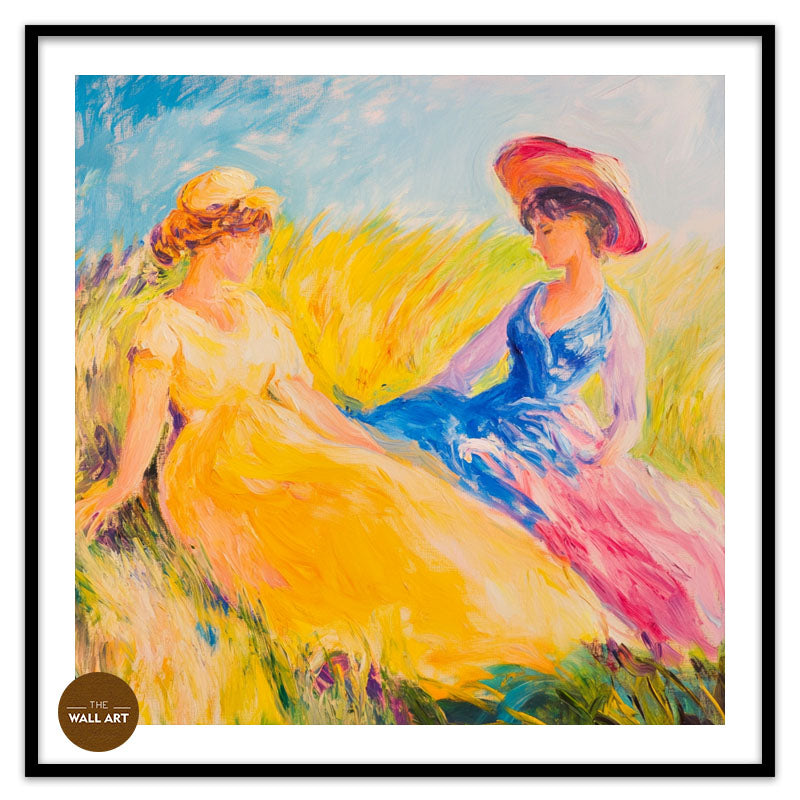 WOMEN ON YELLOW FIELD