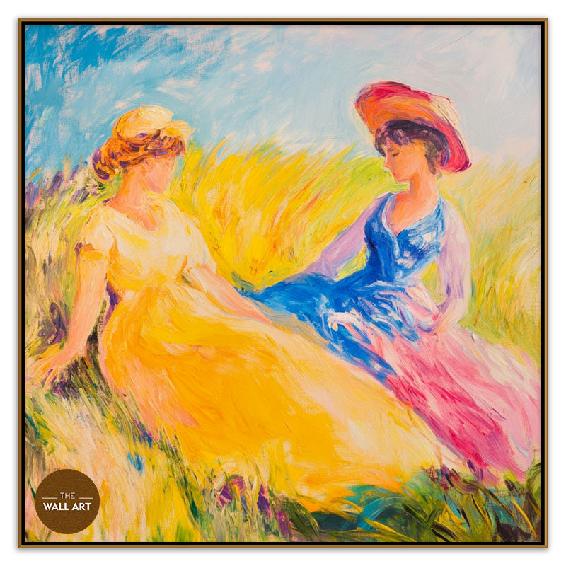 WOMEN ON YELLOW FIELD