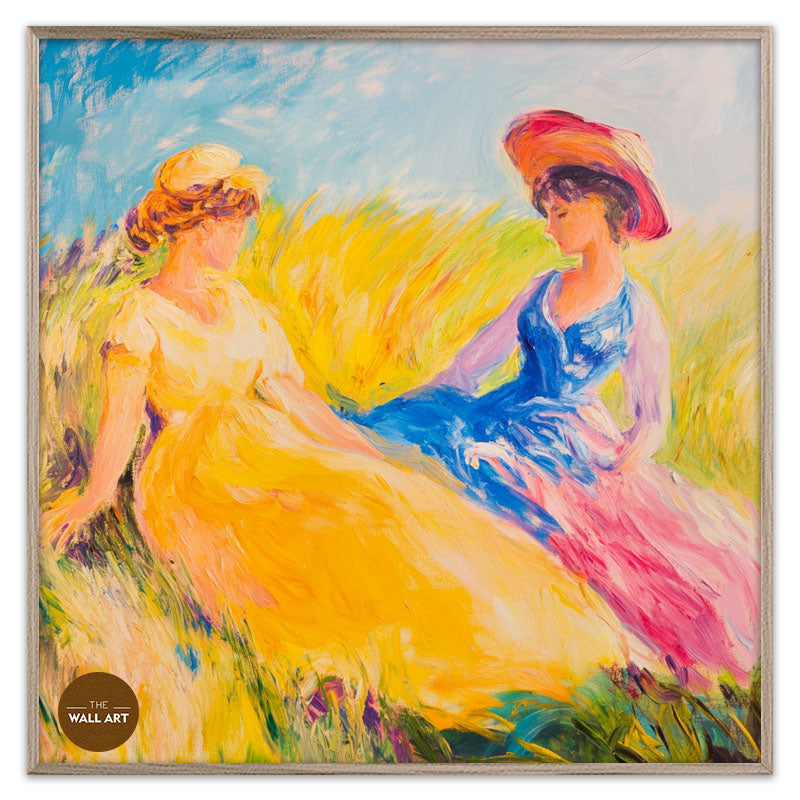 WOMEN ON YELLOW FIELD