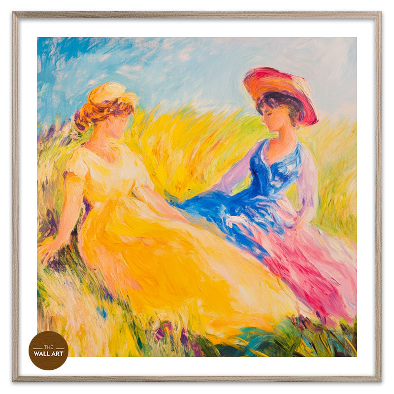 WOMEN ON YELLOW FIELD