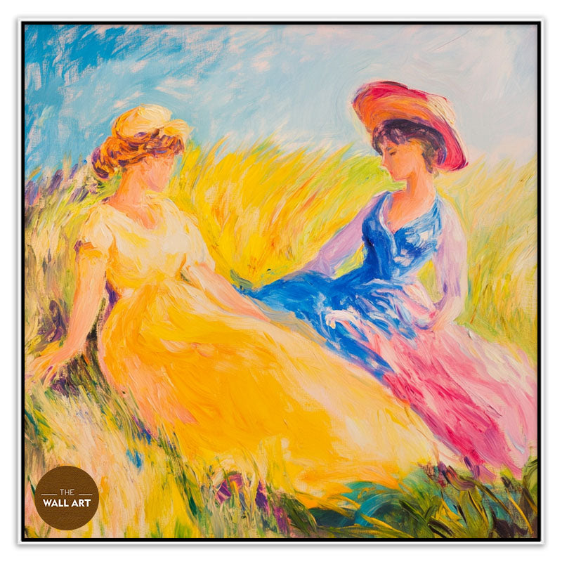 WOMEN ON YELLOW FIELD