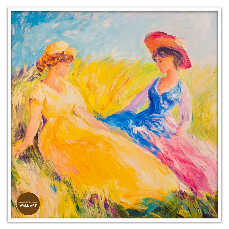 WOMEN ON YELLOW FIELD