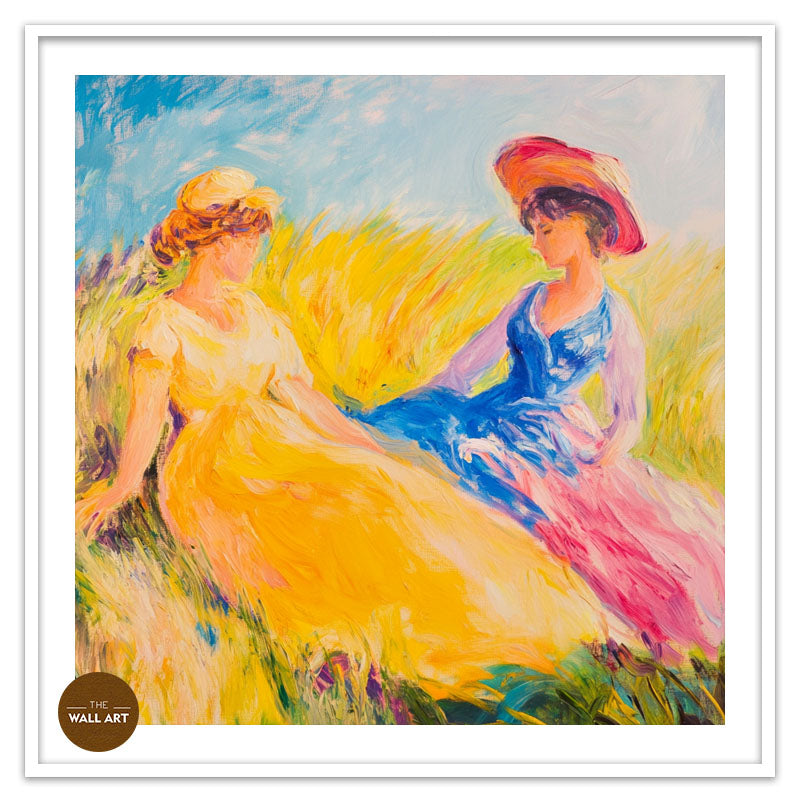 WOMEN ON YELLOW FIELD