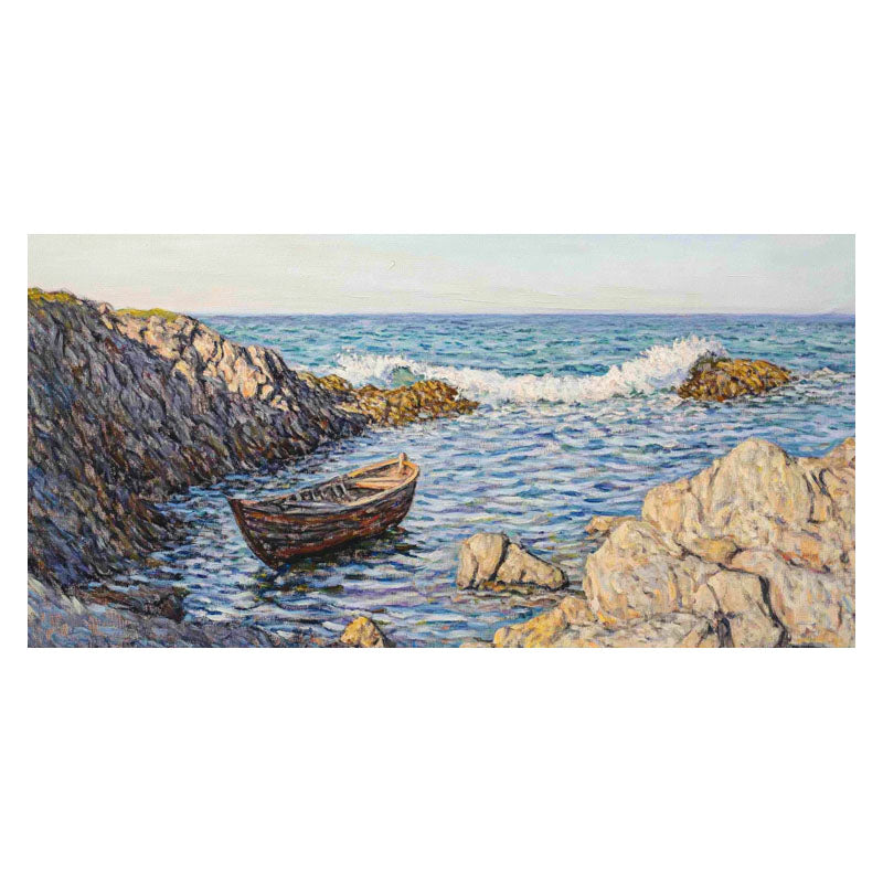 WOODEN BOAT ON SEA II