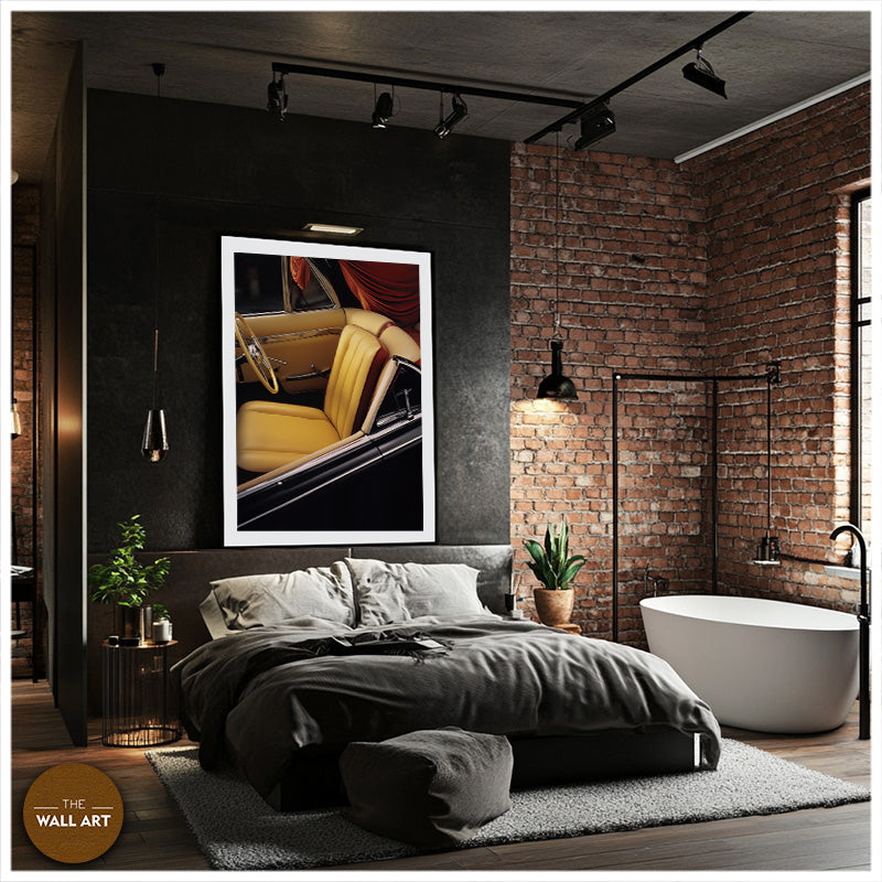 YELLOW CAR INTERIOR