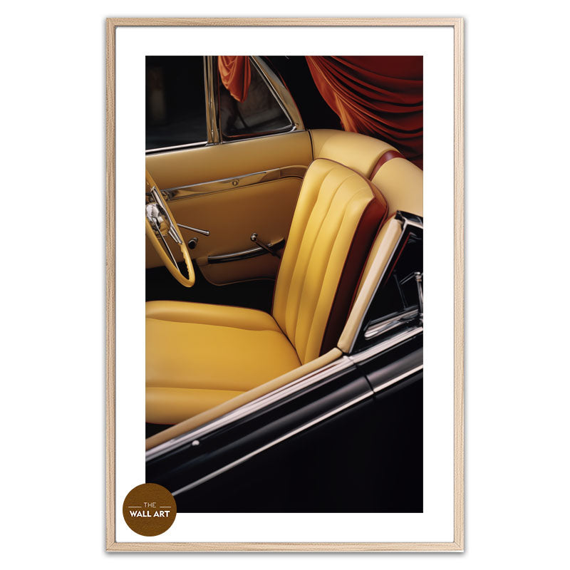 YELLOW CAR INTERIOR