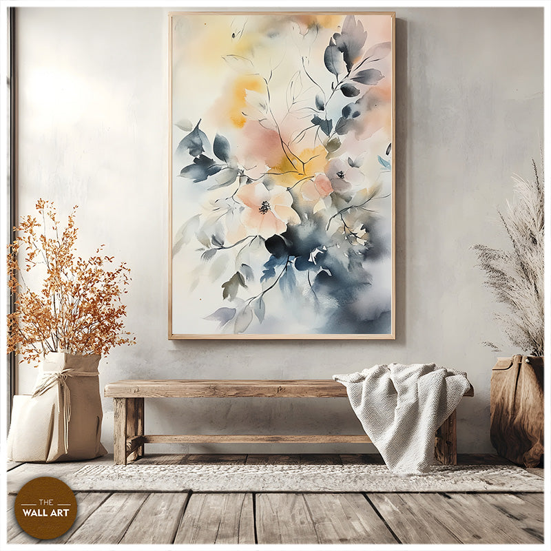 YELLOW SHADE FLOWERS I