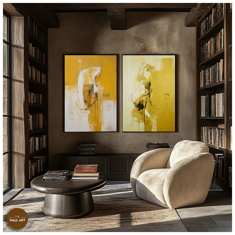 YELLOW TONE ABSTRACT I_SETOF2_