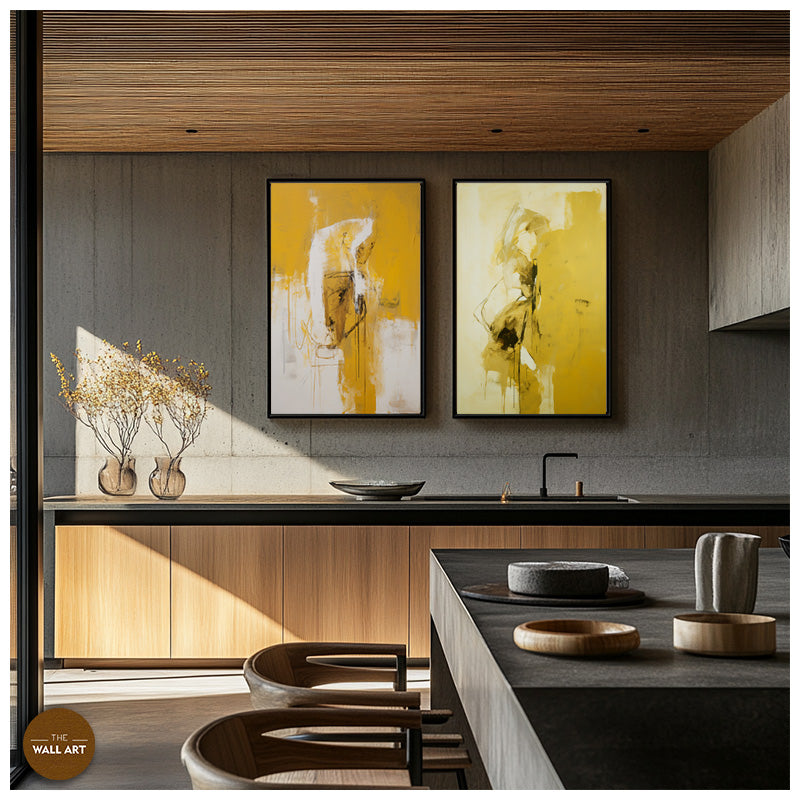 YELLOW TONE ABSTRACT I_SETOF2_