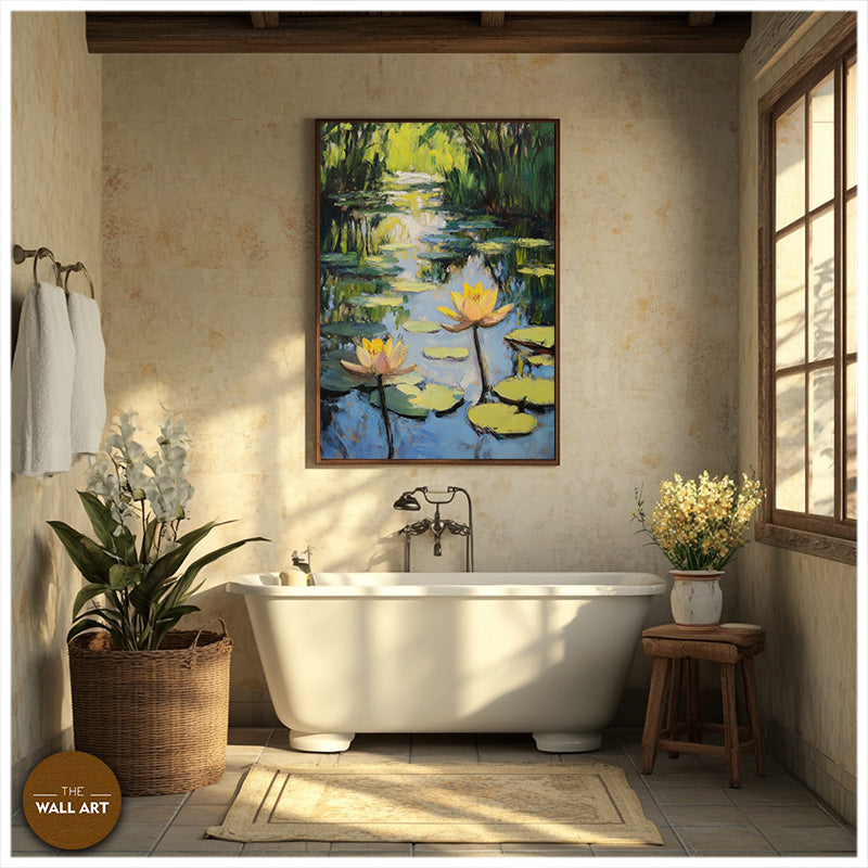 YELLOW WATER LILIES III