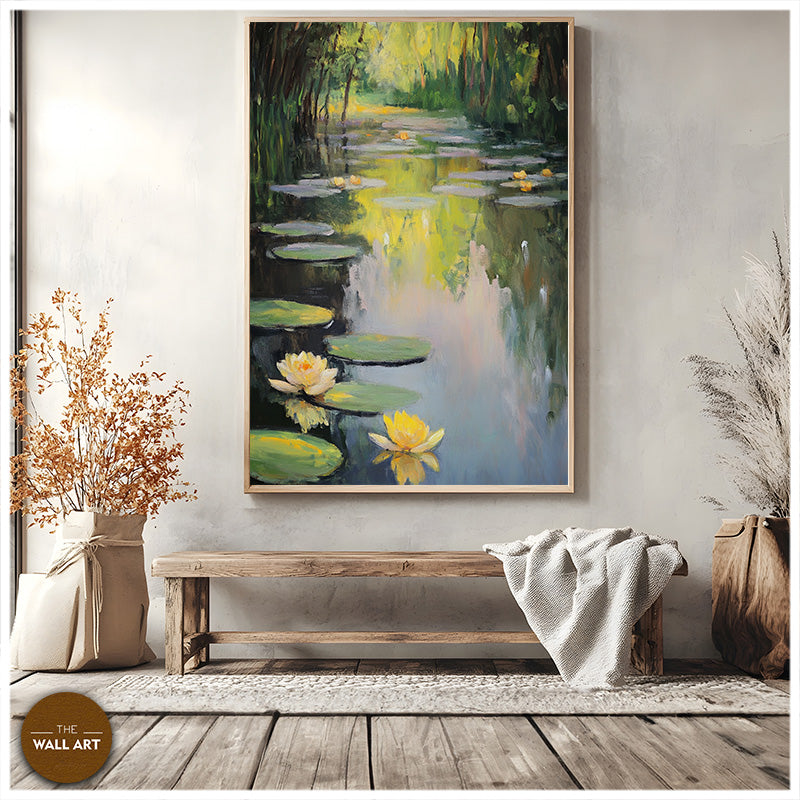 YELLOW WATER LILIES II