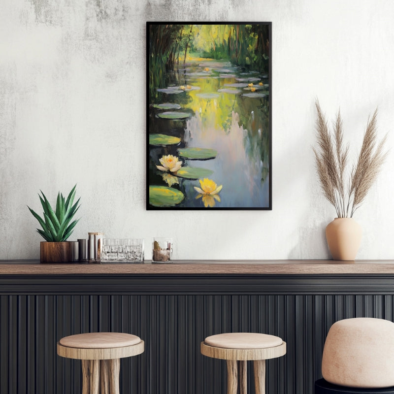 YELLOW WATER LILIES II