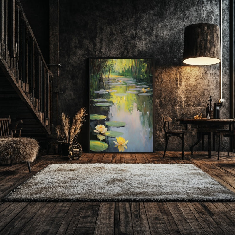 YELLOW WATER LILIES II