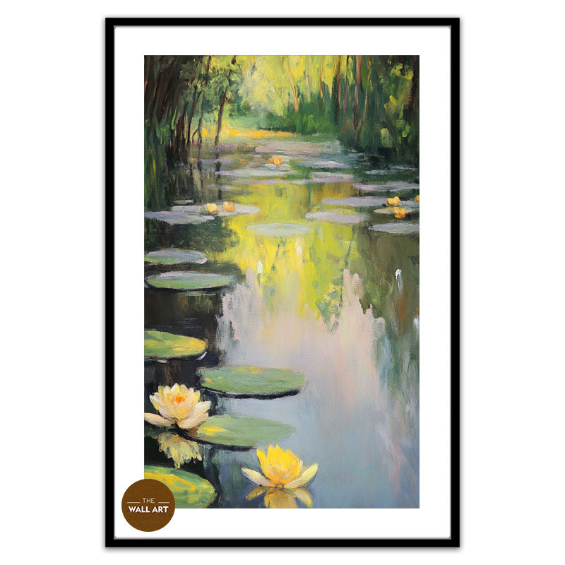 YELLOW WATER LILIES II