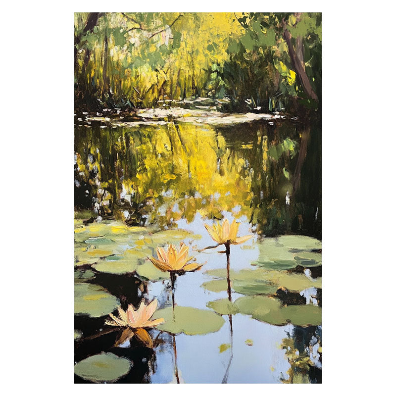 YELLOW WATER LILIES I