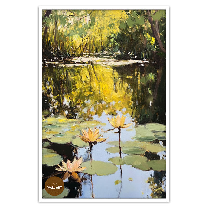 YELLOW WATER LILIES I